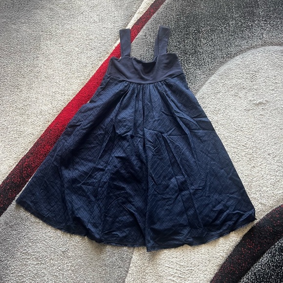 Susana Monaco Revolve Navy Slip Babydoll Mini Dress - Picture 1 of 4